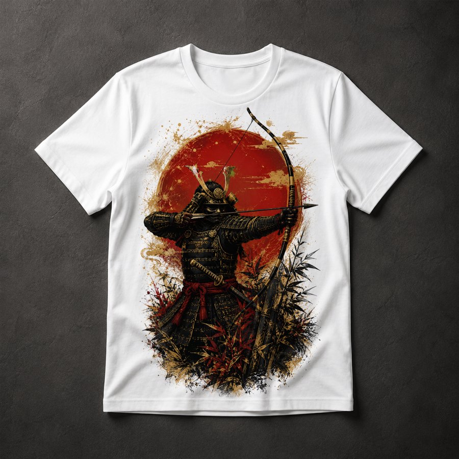 Camiseta Samurai Arqueiro