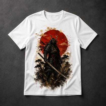Camiseta Samurai Guerreiro