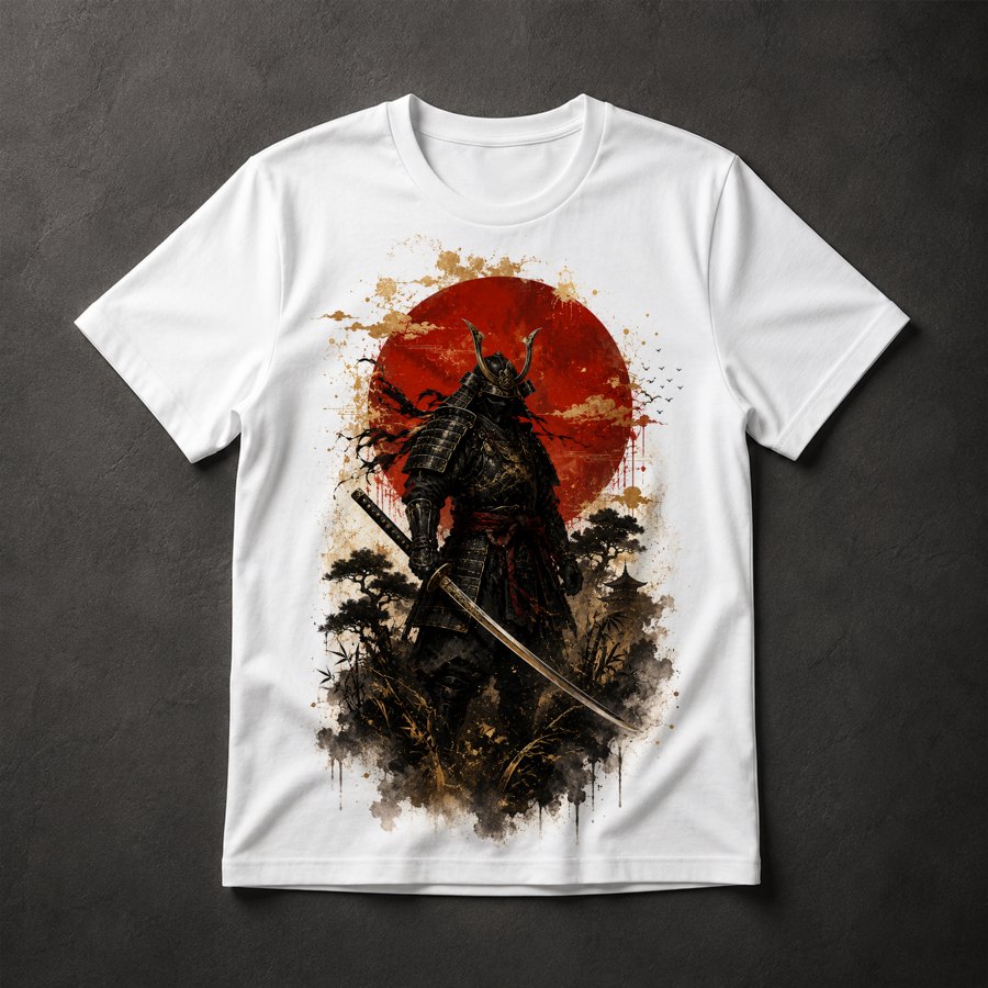 Camiseta Samurai Guerreiro