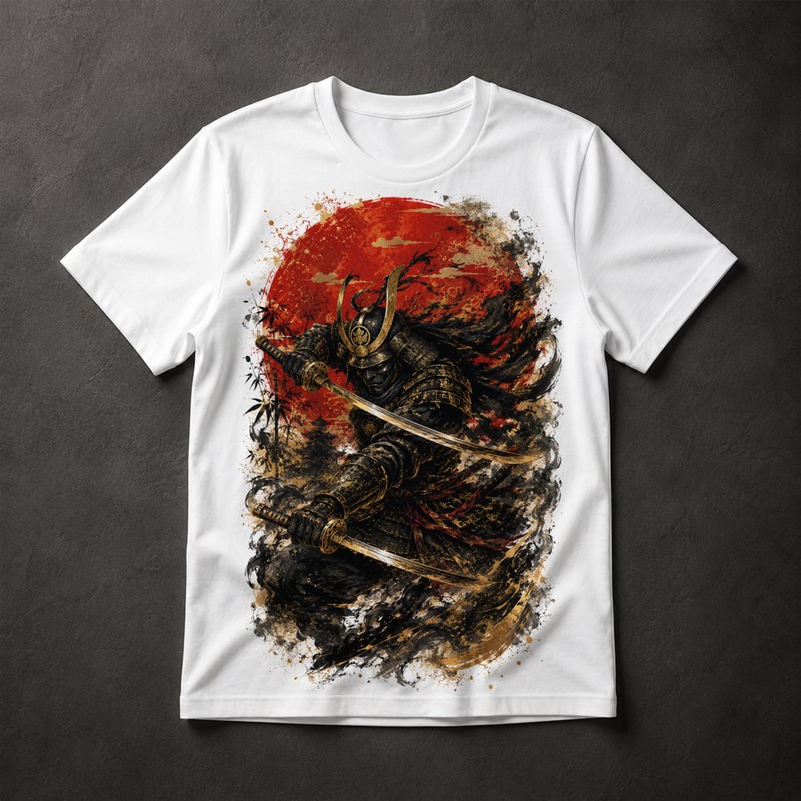 Camiseta Samurai Guerreiro