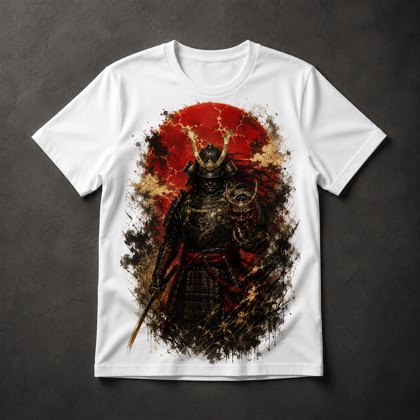 Camiseta Samurai Guerreiro