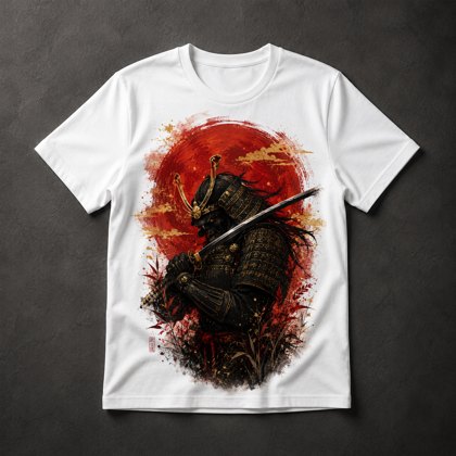 Camiseta Samurai Guerreiro