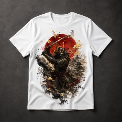 Camiseta Samurai Guerreiro