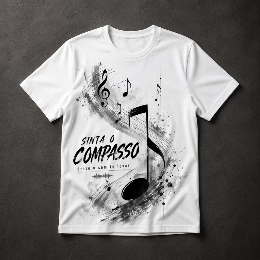 Camiseta Sinta o Compasso