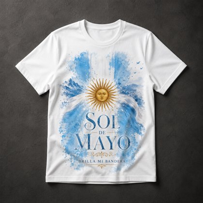 Camiseta Sol de Mayo