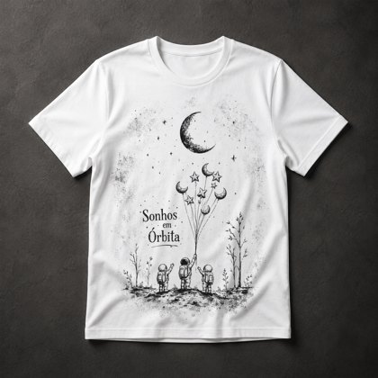 Camiseta Sonhos em Órbita