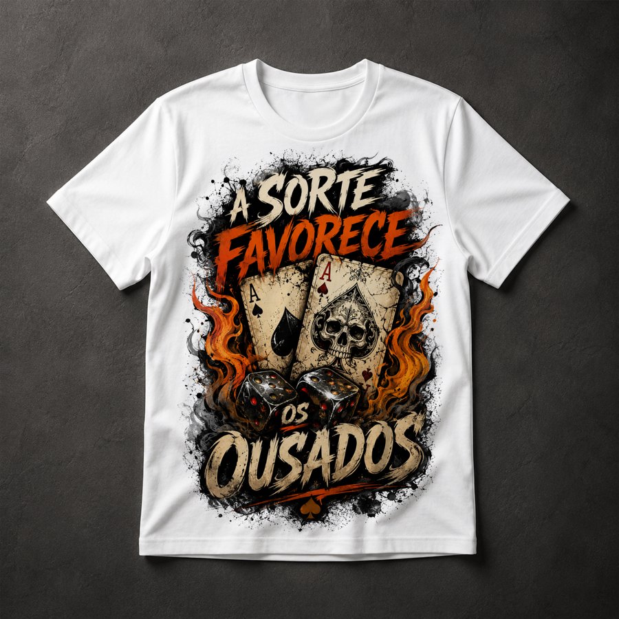 Camiseta Sorte Ousados