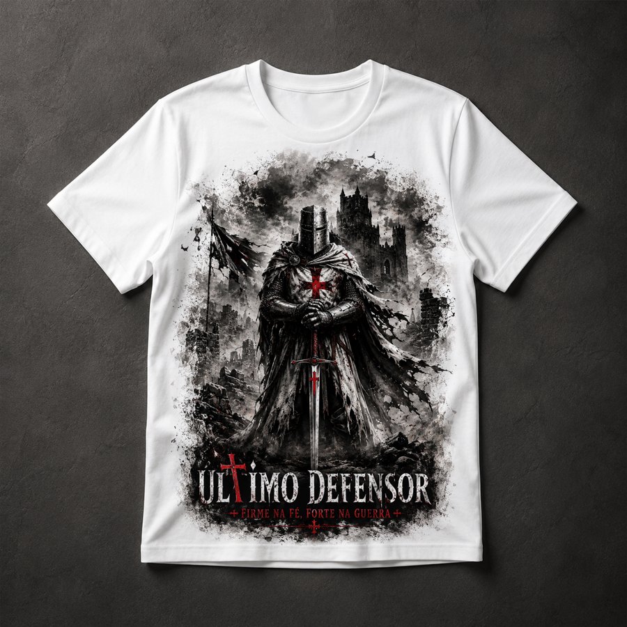 Camiseta Cavaleiro Templário