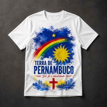 Camiseta Pernambuco regional
