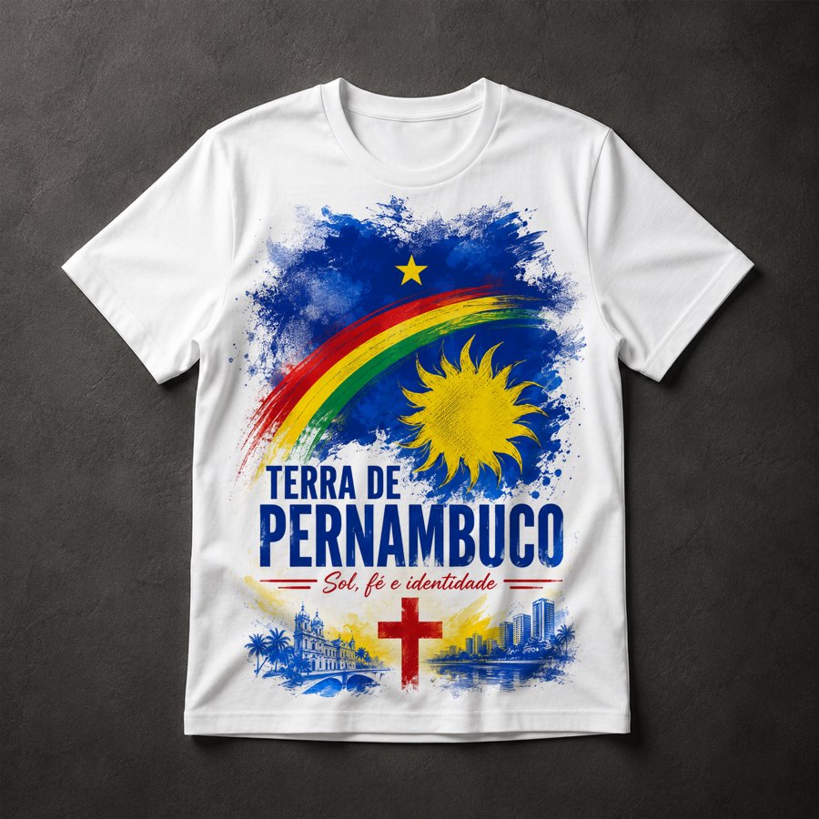 Camiseta Pernambuco regional