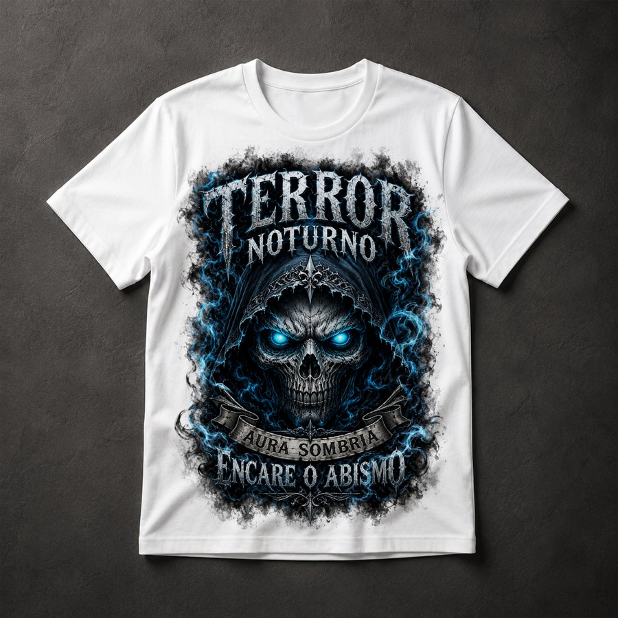 Camiseta Terror Noturno