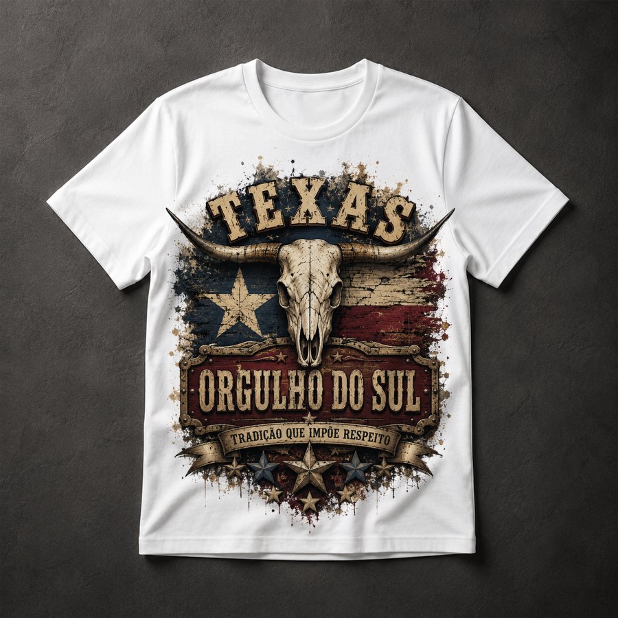 Camiseta Texas Longhorn