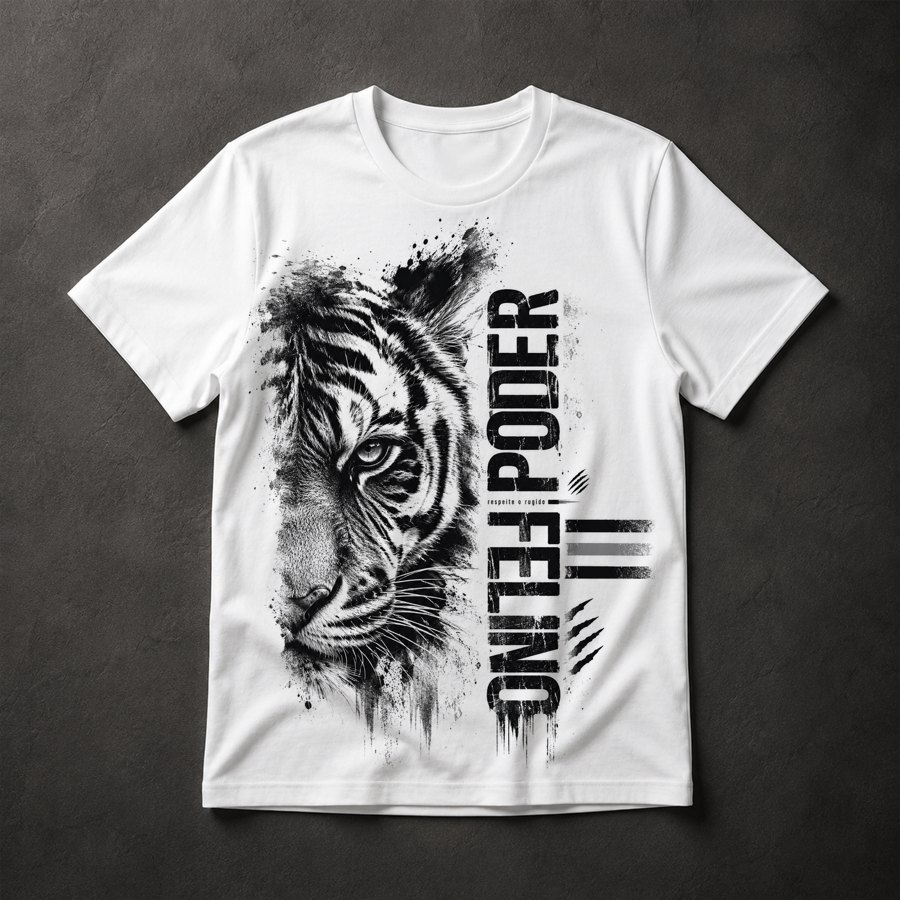 Camiseta Tigre Felino