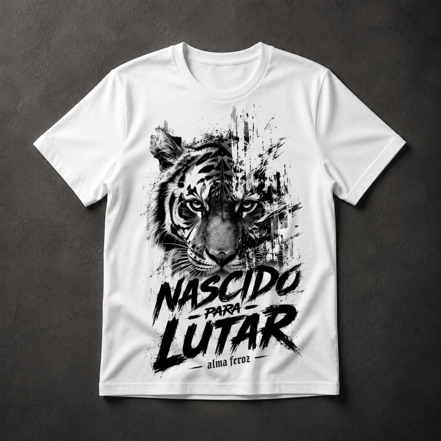Camiseta Tigre Guerreiro