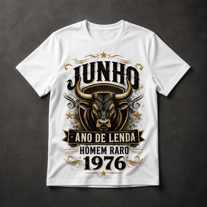 Camiseta Touro Junho 1976