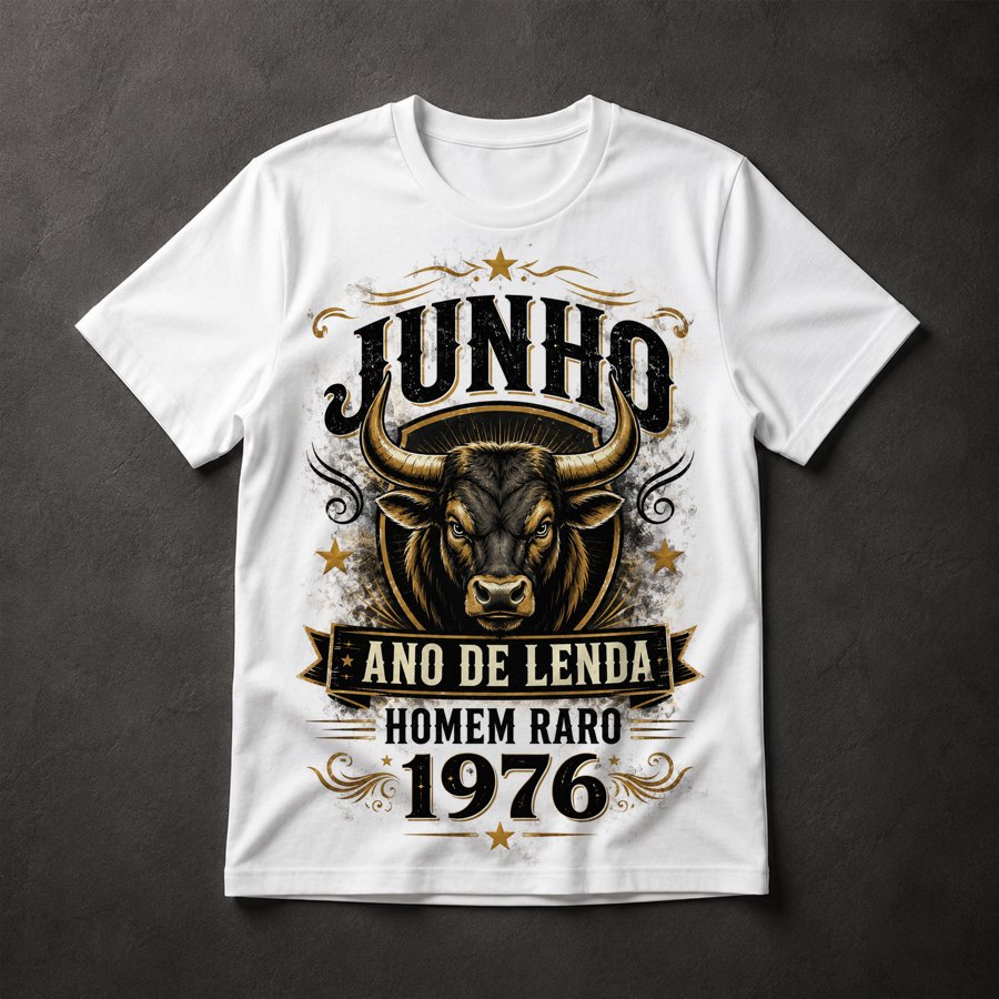 Camiseta Touro Junho 1976