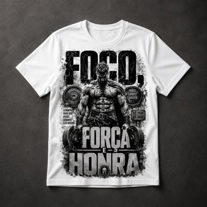 Camiseta Motivação fitness