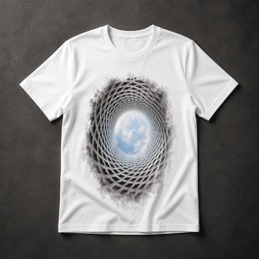 Camiseta Túnel Arquitetônico