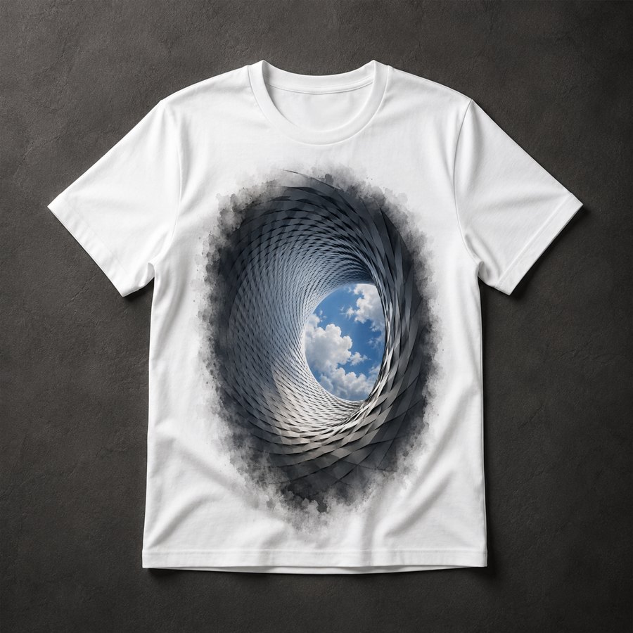 Camiseta Túnel Arquitetônico