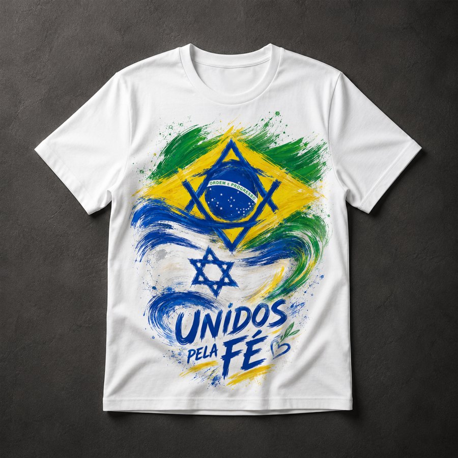 Camiseta Unidos pela Fé