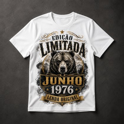 Camiseta Urso Edição Limitada