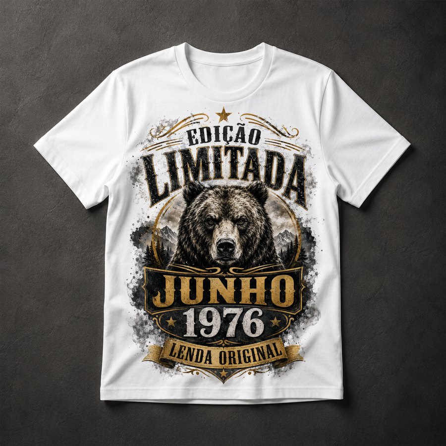 Camiseta Urso Edição Limitada