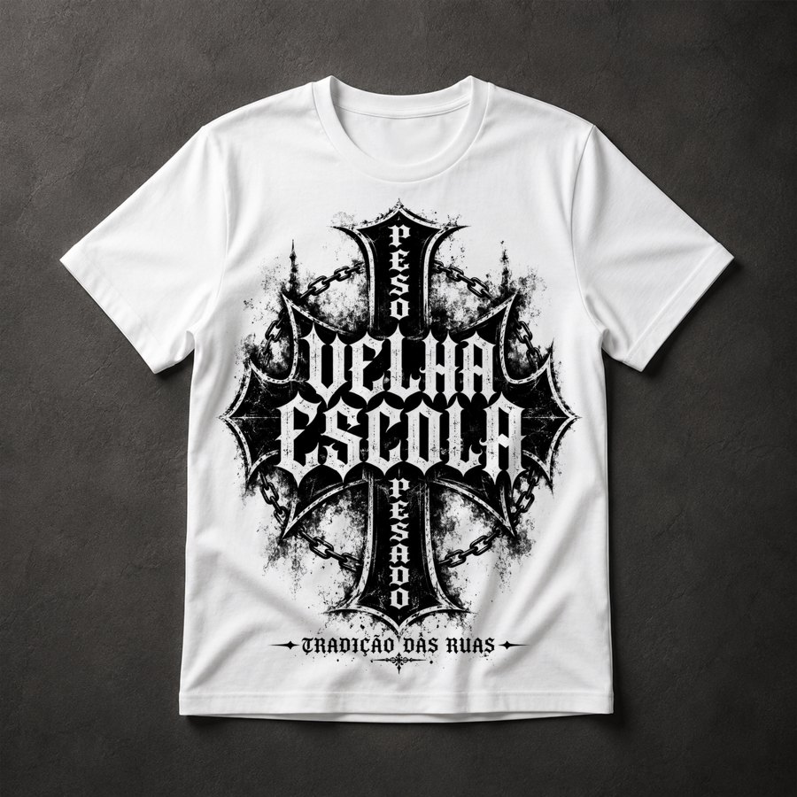 Camiseta Streetwear Rap