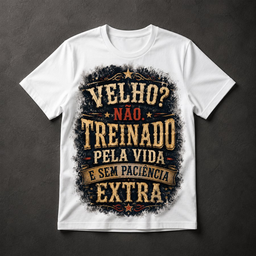 Camiseta Velho Treinado