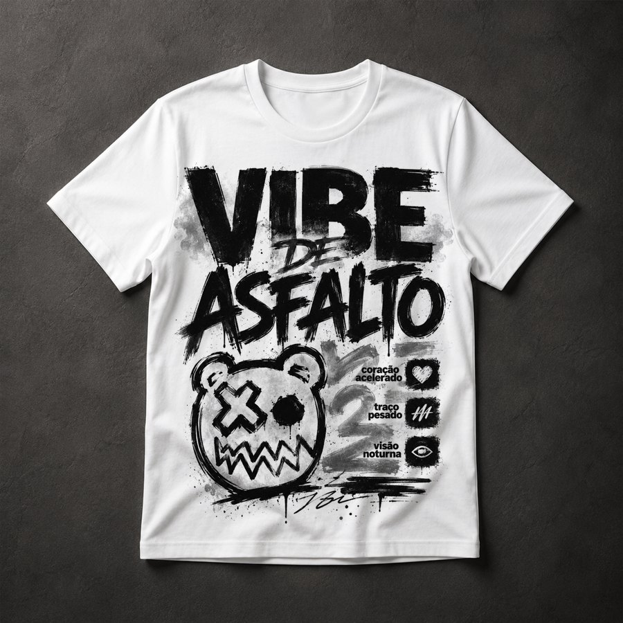 Camiseta Streetwear Urbano