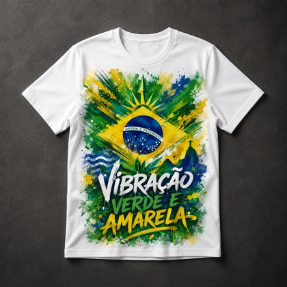 Camiseta Brasil patriota