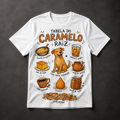 Camiseta Vira-lata Caramelo