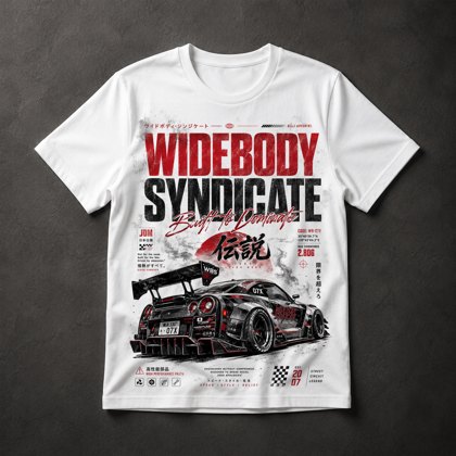 Camiseta JDM Tuning