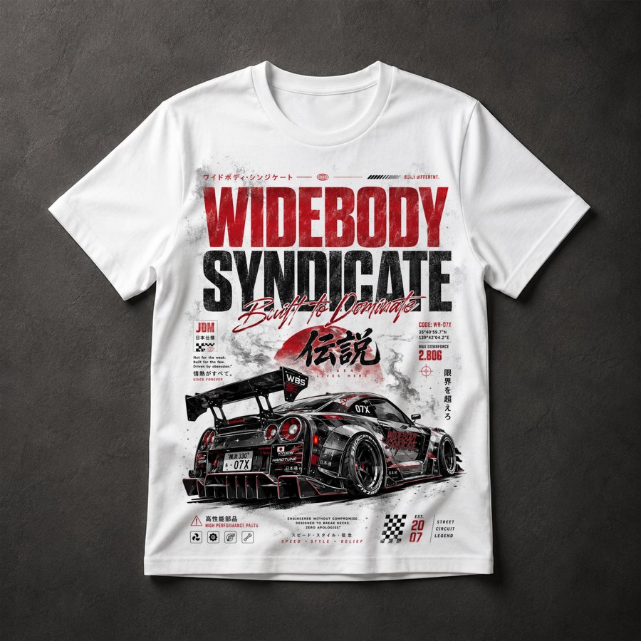 Camiseta JDM Tuning