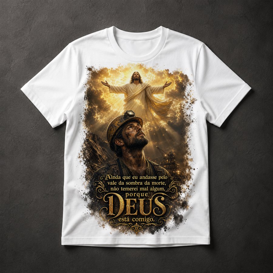 Camiseta Motoboy Gospel