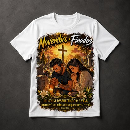 Camiseta Finados Cristão