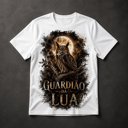 Camiseta Coruja Mística