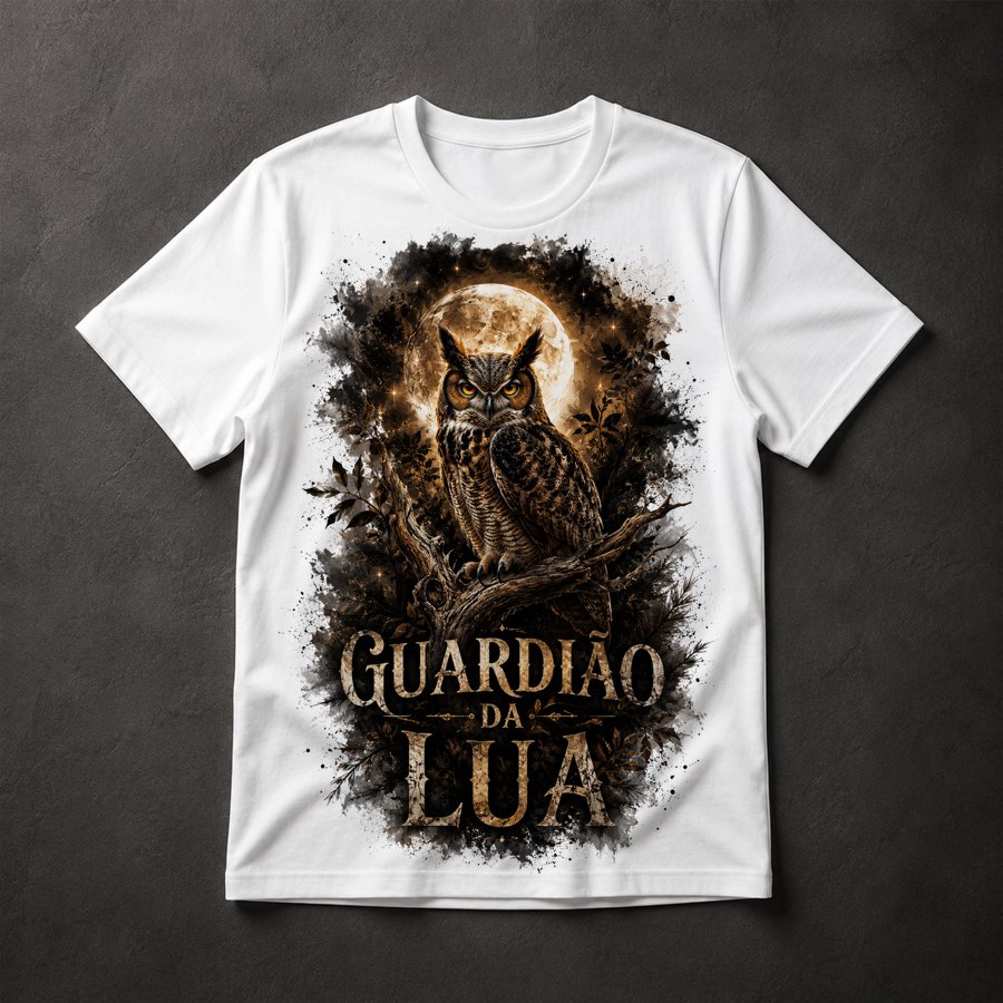 Camiseta Coruja Mística