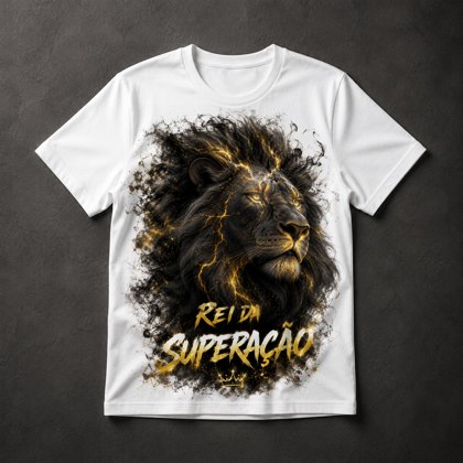 Camiseta Leão Superação