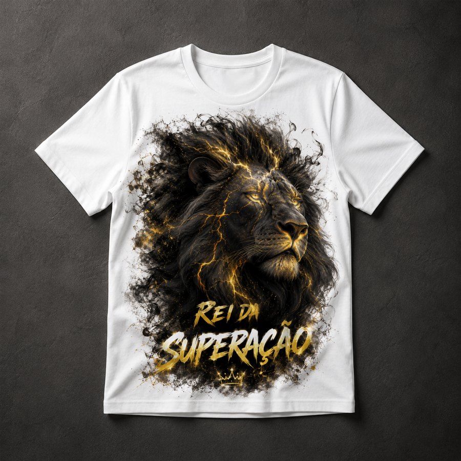 Camiseta Leão Superação