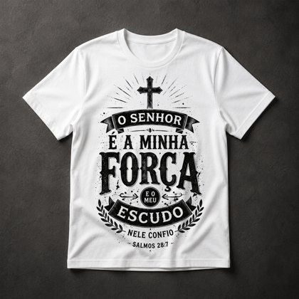 Camiseta Gospel Salmos