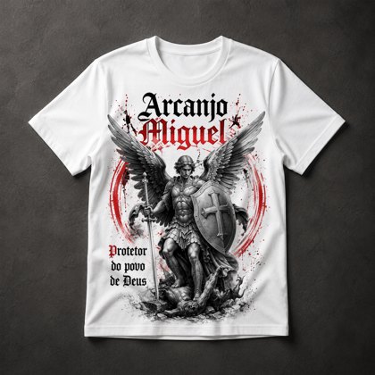 Camiseta Arcanjo Miguel