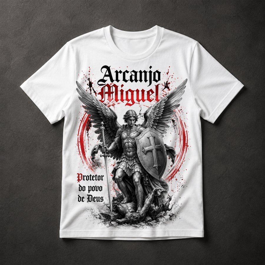 Camiseta Arcanjo Miguel