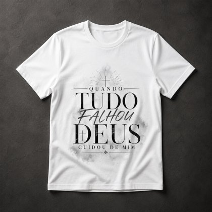 Camiseta Gospel Fé
