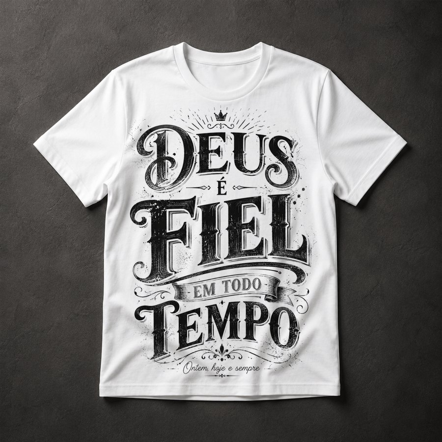 Camiseta Gospel Cristão