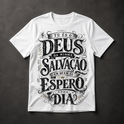 Camiseta Gospel Salmo