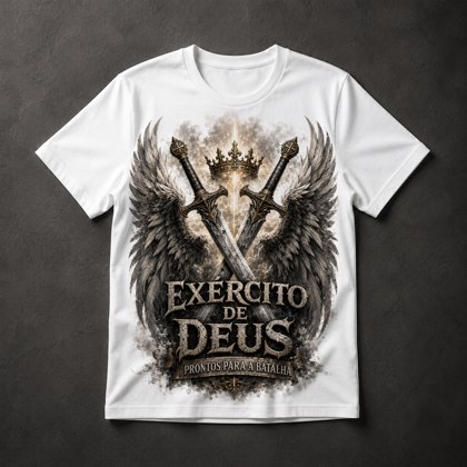Camiseta Exército de Deus