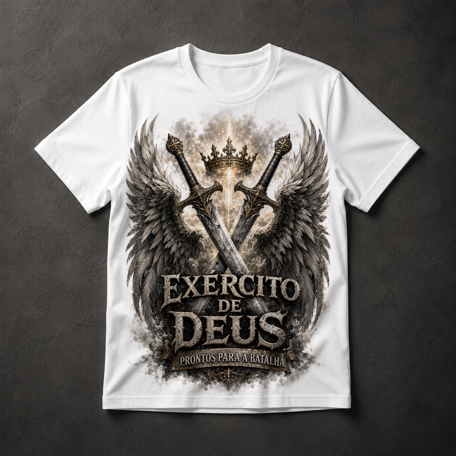 Camiseta Exército de Deus