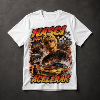 Camiseta Carros Corrida