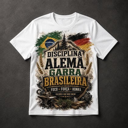 Camiseta Brasil Alemanha