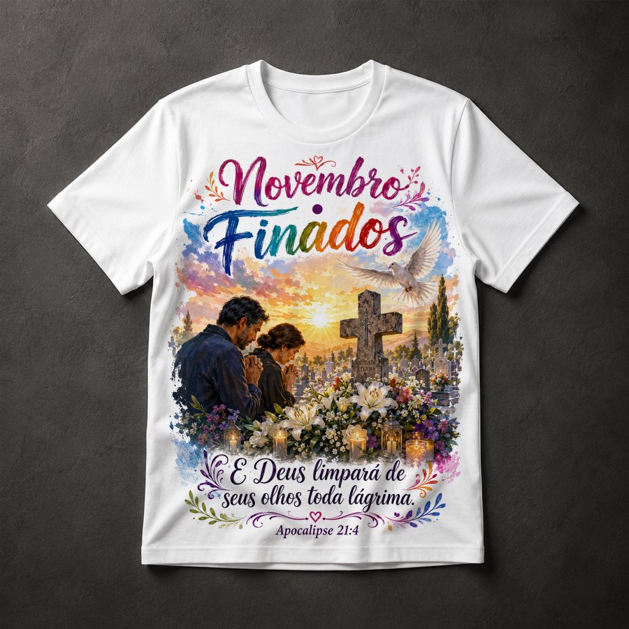 Camiseta Novembro Finados